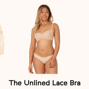 Lively unlined lace bra